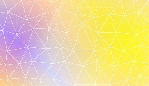 Modern geometrical abstract background with polygonal pattern with triangles  イラスト素材
