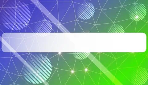 Modern geometrical abstract background with triangles, line, circle, space fo Illustrazione stock