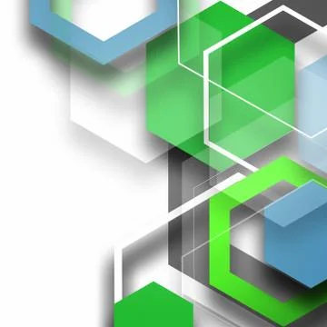 Modern geometrical abstract template Stock-Illustration