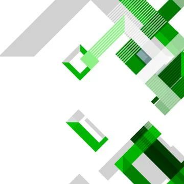 Modern geometrical abstract template, vector &amp; illustration Stock Illustration