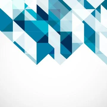 Modern geometrical abstract template, vector &amp; illustration Stock Illustration
