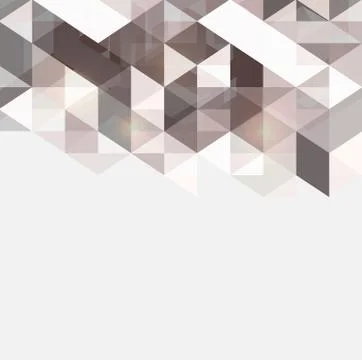 Modern geometrical abstract vector template, vector &amp; illustration Stock Illustration