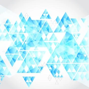 Modern geometrical abstract vector template. Stock Illustration