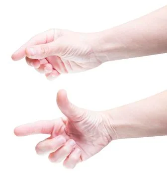 Modern gesturing Stock Photos