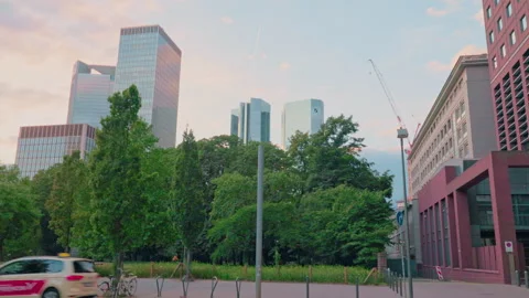 Modern glass skyscraper Stock Footage 325913778