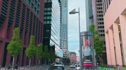 Modern glass skyscraper Stock Footage 325913788