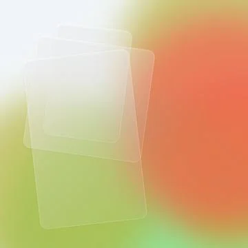 Modern Glassmorphism Abstract Background with Translucent Frosted Glass Car.. Stock Illustration