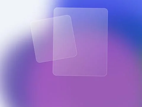 Modern Glassmorphism Background with Frosted Translucent Square Frames on P.. Иллюстрация