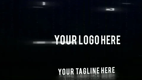 Modern Glitch Logo 2 Stock After Effects