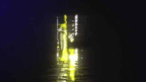 Modern Glitch Logo Opener Stock After Effects