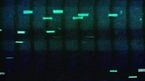 Modern Glitch Noise Motion Effect Stock Footage 327963457
