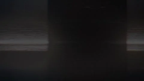 Modern glitch screen overlay video effect black screen background 4k Stock Footage 289911819
