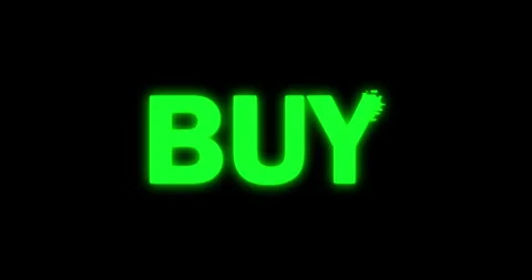Modern Glitch Transition text animation with Buy Text 4K footage. Stock Footage 251285930