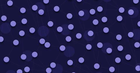 Modern global technology blue background for art banner design Stock Illustration