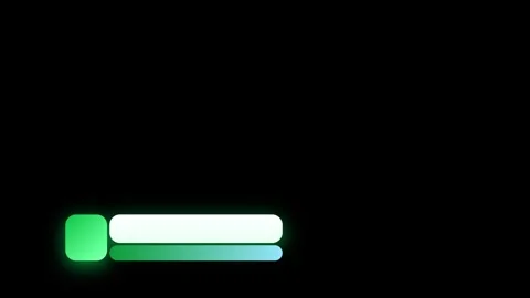Modern glowing gradient lower third graphic element for broadca.. Stock Footage 346073015