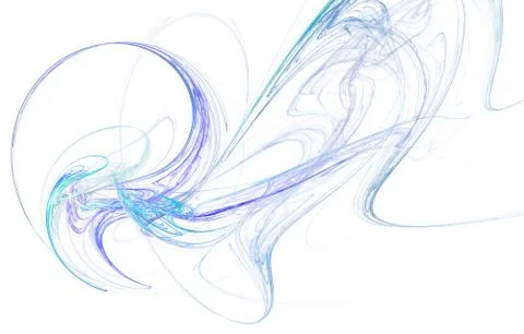 Modern glowing shape design. Energetic Light Tracks and effects. イラスト素材