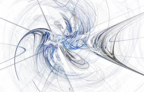 Modern glowing shape design. Energetic Light Tracks and effects. Иллюстрация