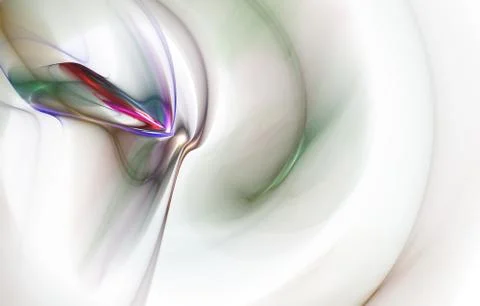 Modern glowing shape design. Energetic Light Tracks and effects. Stock Illustration