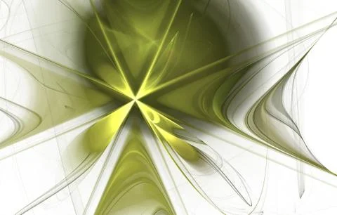 Modern glowing shape design. Energetic Light Tracks and effects. Stock Illustration
