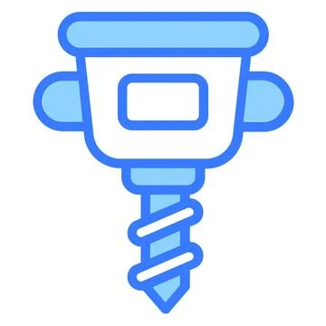 Modern glyph icon of male flight steward icon for versatile layouts. Stock Illustration