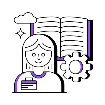 Modern glyph illustration denoting personalized fitness diet planning. Stock Illustration