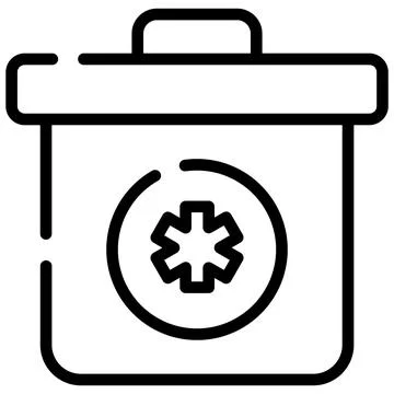 A modern glyph illustration of hotel elevator service Ilustración de archivo