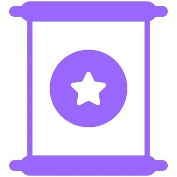 A modern glyph illustration of hotel elevator service Ilustración de archivo
