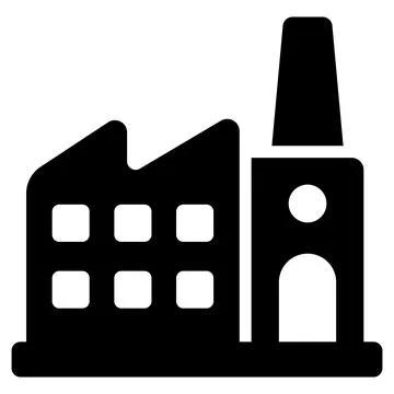 A modern glyph illustration of hotel elevator service Ilustración de archivo