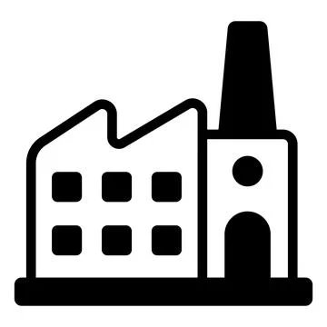 A modern glyph illustration of hotel elevator service Ilustración de archivo