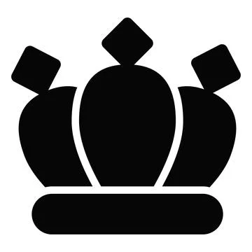 A modern glyph illustration of hotel elevator service Ilustración de archivo