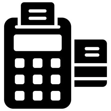 A modern glyph illustration of hotel elevator service Ilustración de archivo
