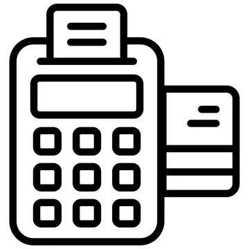 A modern glyph illustration of hotel elevator service Ilustración de archivo