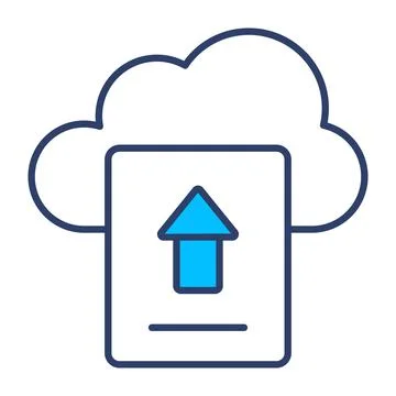 A modern glyph illustration of hotel elevator service Ilustración de archivo