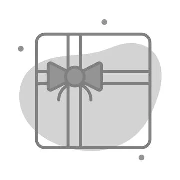 A modern glyph illustration of hotel elevator service Ilustración de archivo