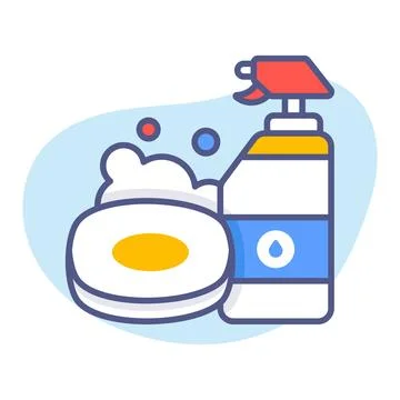 A modern glyph illustration of hotel elevator service Ilustración de archivo