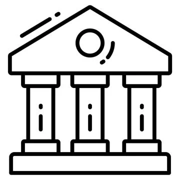 A modern glyph illustration of hotel elevator service Ilustración de archivo