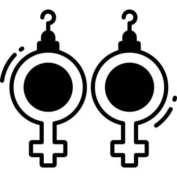 A modern glyph illustration of hotel elevator service Ilustración de archivo