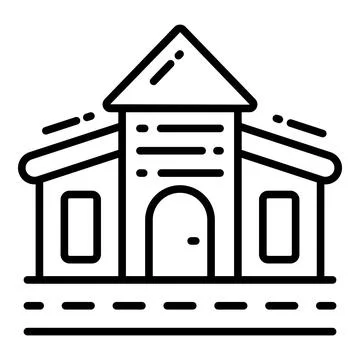 A modern glyph illustration of hotel elevator service Ilustración de archivo