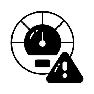 A modern glyph illustration of hotel elevator service Ilustración de archivo