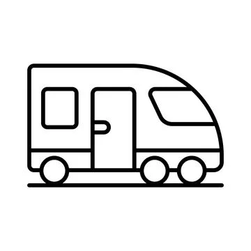 A modern glyph illustration of hotel elevator service Ilustración de archivo