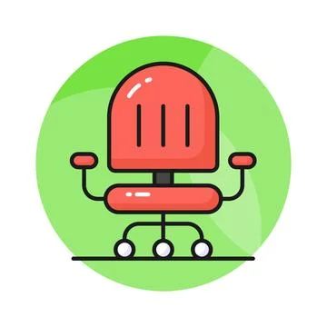 A modern glyph illustration of hotel elevator service Ilustración de archivo