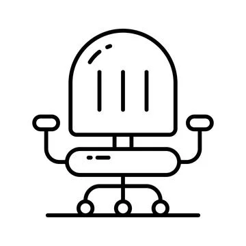 A modern glyph illustration of hotel elevator service Ilustración de archivo