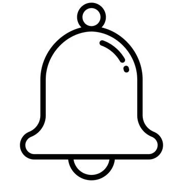 A modern glyph illustration of hotel elevator service Ilustración de archivo