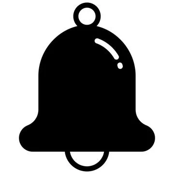 A modern glyph illustration of hotel elevator service Ilustración de archivo