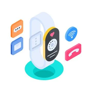 A modern glyph illustration of hotel elevator service Stock Illustration