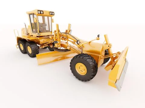 Modern grader Stock Illustration