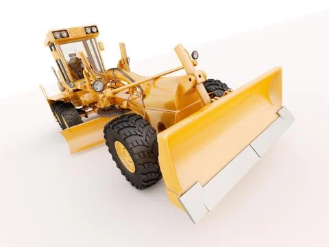 Modern grader Stock Illustration