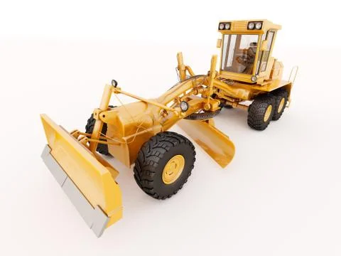 Modern grader Stock Illustration