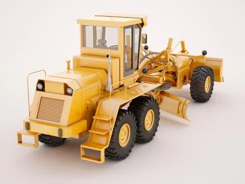 Modern grader Illustrazione stock