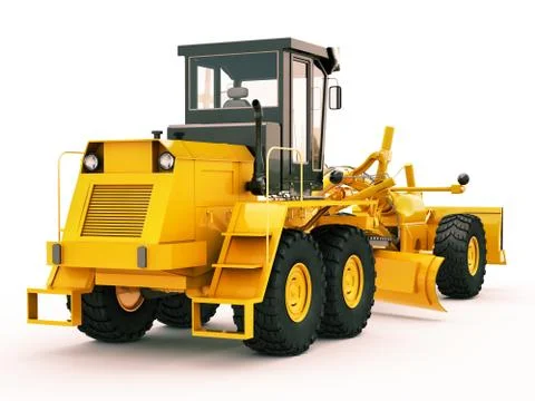 Modern grader Stock Illustration